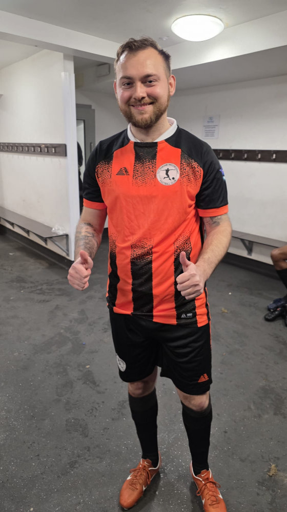 image of a football player in kit