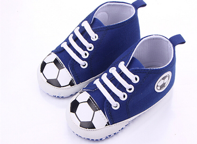   Image of baby size football boots